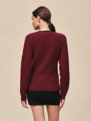 "Medor" long-sleeve cardigan, View: Worn, worn, view 3 of 5