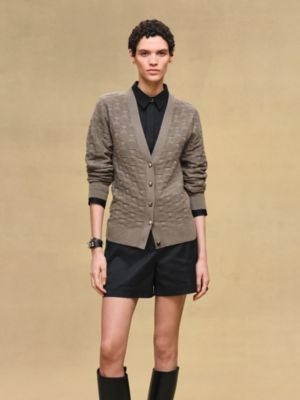 "Medor" long-sleeve cardigan, View: Worn, worn, view 3 of 6