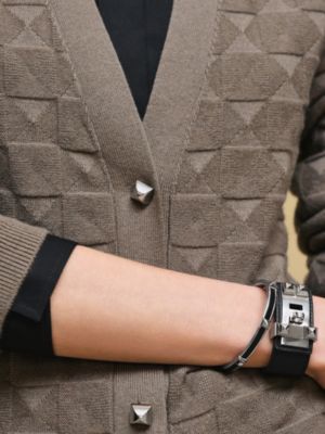 "Medor" long-sleeve cardigan, View: Worn, worn, view 5 of 6