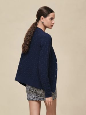 "Medor" long-sleeve cardigan, View: Worn, worn, view 3 of 5