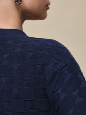 "Medor" long-sleeve cardigan, View: Worn, worn, view 4 of 5