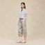 Cardigan court Inspiration Chemise, gris pervenche