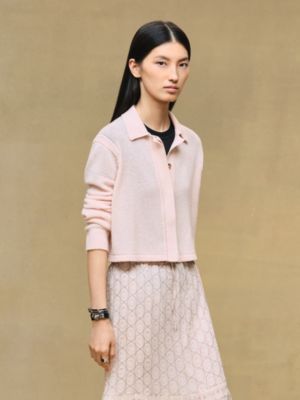 Cardigan court Inspiration Chemise, Vue: Vue portée, worn, vue 2 sur 5