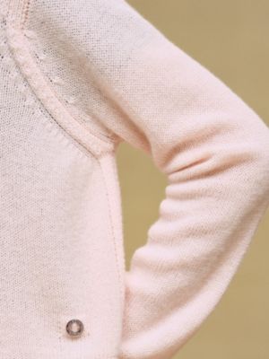 Cardigan court Inspiration Chemise, Vue: Vue portée, worn, vue 4 sur 5