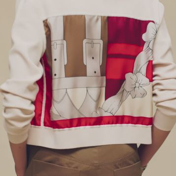 HERMES♡新品ジップアップブルゾン ベージュ38 ジップアップ・ジャケット | Hermès - エルメス-公式サイト