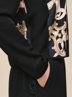 Pull manches longues twillaine imprimé «&nbsp;Ferronnerie Remix&nbsp;», Vue: Vue portée, worn, vue 5 sur 5