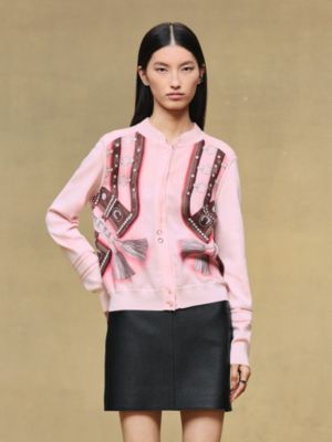 ツイルレーヌ・ブラウス 《オー・シャン・リミックス》プリント, イメージ: 着用例, worn, ビュー4の7