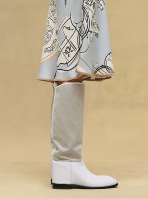 "Ex-Libris a Main Levee" short-sleeve twillaine long dress, View: Worn, worn, view 6 of 6