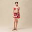 "Grand Manege" beach shorts skirt, rouge amazone