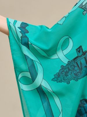 "Ferronnerie Remix" beach caftan, View: Worn, worn, view 6 of 6