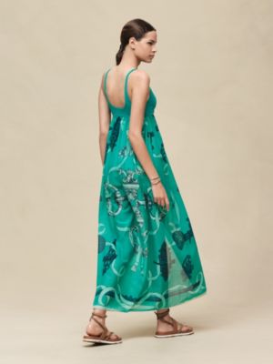 Robe de plage mix matière imprimé «&nbsp;Ferronnerie Remix&nbsp;», Vue: Vue portée, worn, vue 2 sur 6