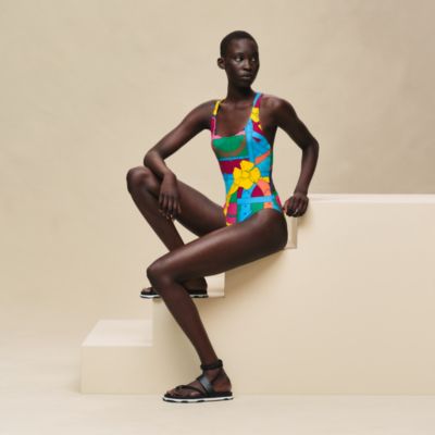 HERMES  バスマット Hermès Square Terrycloth Bath Mat - Vintage Lux