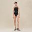Gabriella swimsuit, noir