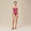 Gaia swimsuit, rose/lie de vin