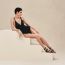 Giorgia swimsuit, noir