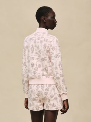 "Ferronnerie Remix" varsity jacket, View: Worn, worn, view 3 of 5