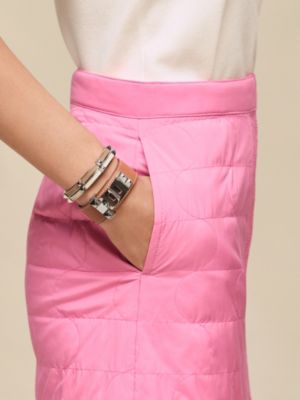 "Bride a Bloc" reversible miniskirt, View: Worn, worn, view 4 of 5