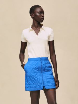 "Bride a Bloc" reversible miniskirt, View: Worn, worn, view 2 of 5