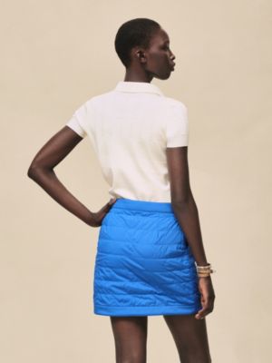 "Bride a Bloc" reversible miniskirt, View: Worn, worn, view 3 of 5
