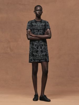 "Ferronnerie Remix" straight dress