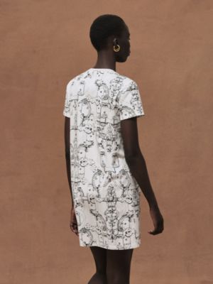 "Ferronnerie Remix" straight dress, View: Worn, worn, view 3 of 4