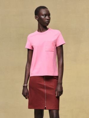 Embroidered pocket t-shirt, View: Worn, worn, view 2 of 4