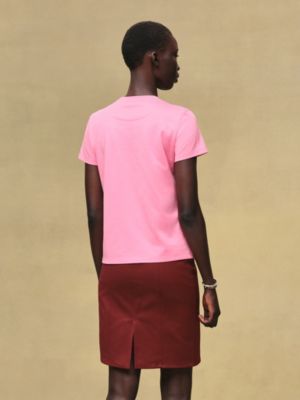 Embroidered pocket t-shirt, View: Worn, worn, view 3 of 4