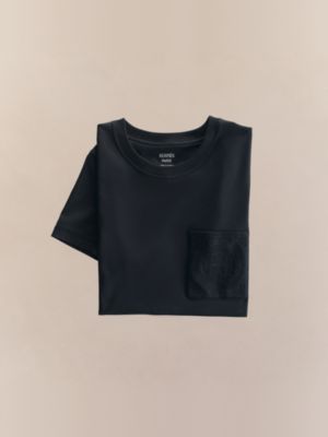 Tシャツ 刺繍入りポケット, イメージ: 正面から見たイメージ, front, ビュー6の6