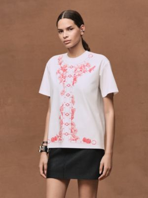 T-shirt with maxi print, View: Worn, worn, view 2 of 4