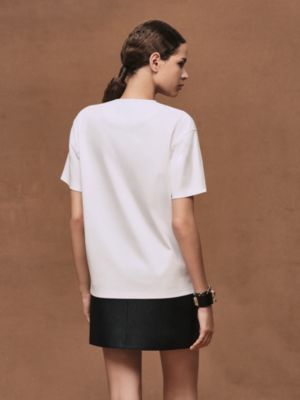 T-shirt with maxi print, View: Worn, worn, view 3 of 4