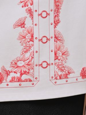 T-shirt with maxi print, View: Worn, worn, view 4 of 4