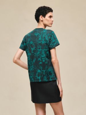 "Ferronnerie Remix" straight t-shirt, View: Worn, worn, view 3 of 4