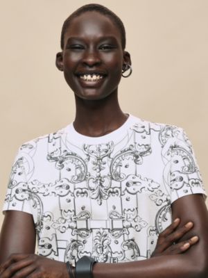 Tシャツ 《フェロヌリー・リミックス》プリント, イメージ: 着用例, worn, ビュー4の4