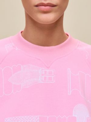 "Bride a Bloc" oversized sweatshirt, View: Worn, worn, view 4 of 4
