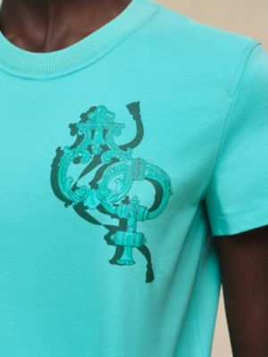 Printed straight t-shirt, View: Worn, worn, view 4 of 4