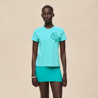 グリーン - レディス ジャージーTシャツ＆スウェットシャツ | Hermès