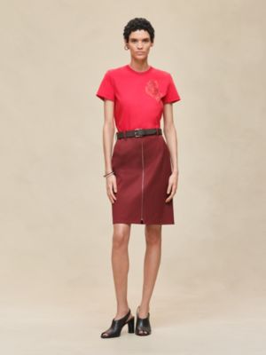 Printed straight t-shirt