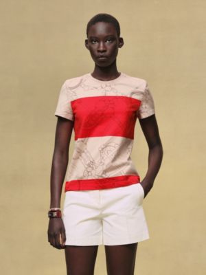 "Grand Manege" straight t-shirt, View: Worn, worn, view 2 of 4