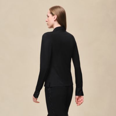 シャツ - ブラック - レディス トップス、シャツ、ブラウス | Hermès
