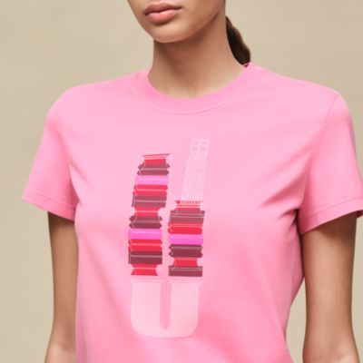ピンク - レディス ジャージーTシャツ＆スウェットシャツ | Hermès