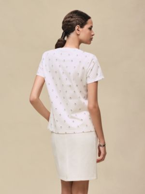 Camiseta reta "Anneau Finesse", Exibir: Sendo usado, worn, visualizar 3 de 4