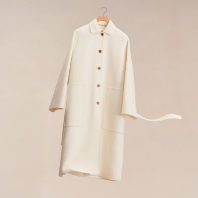 Cashmere wrap coat