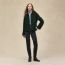Cashmere jacket, vert anglais