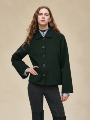 カシミヤのショートジャケット, イメージ: 着用例, worn, ビュー2の7