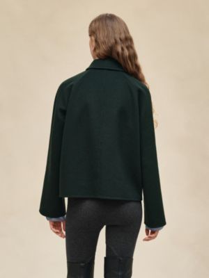 カシミヤのショートジャケット, イメージ: 着用例, worn, ビュー4の7