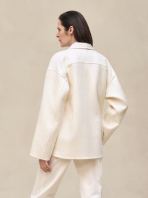 Cashmere coat with shawl collar, View: Worn, worn, view 4 of 8