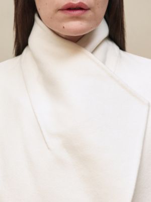 Cashmere coat with shawl collar, View: Worn, worn, view 6 of 8