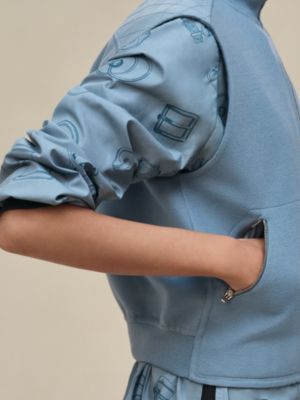 "Chaine d'Ancre" sleeveless vest, View: Worn, worn, view 5 of 5
