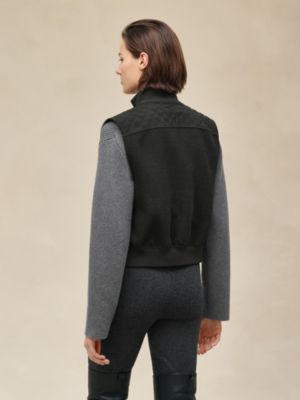 "Chaine d'Ancre" sleeveless vest, View: Worn, worn, view 3 of 5