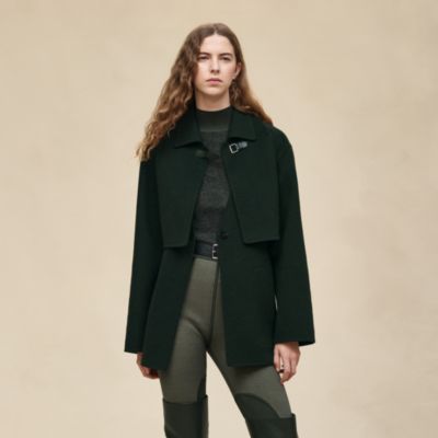 Green - Hermès coats and jackets for women | Hermès USA